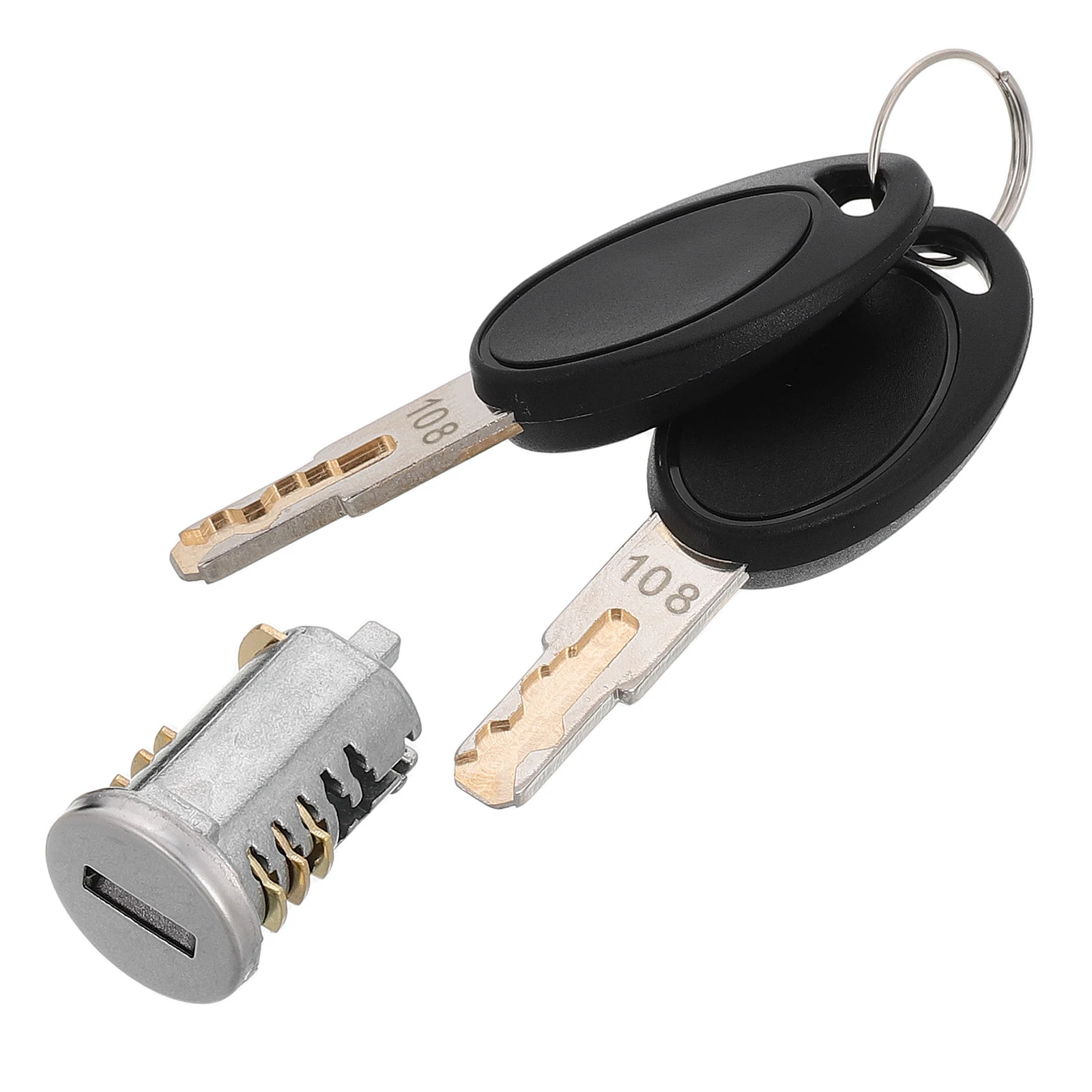 

Keyless Trailer Lock Cylinder Rv Entry Door Security Storage Compartment Water Inlet Durable Metal Replacement Camper Travel