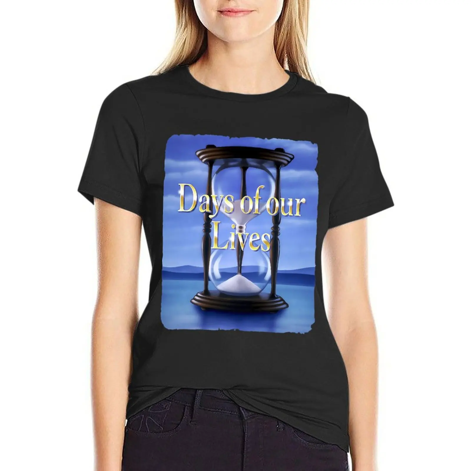 

Days of Our Lives Soap Opera \t T-Shirt Blouse Short sleeve tee quick-drying oversized t shirts for Women