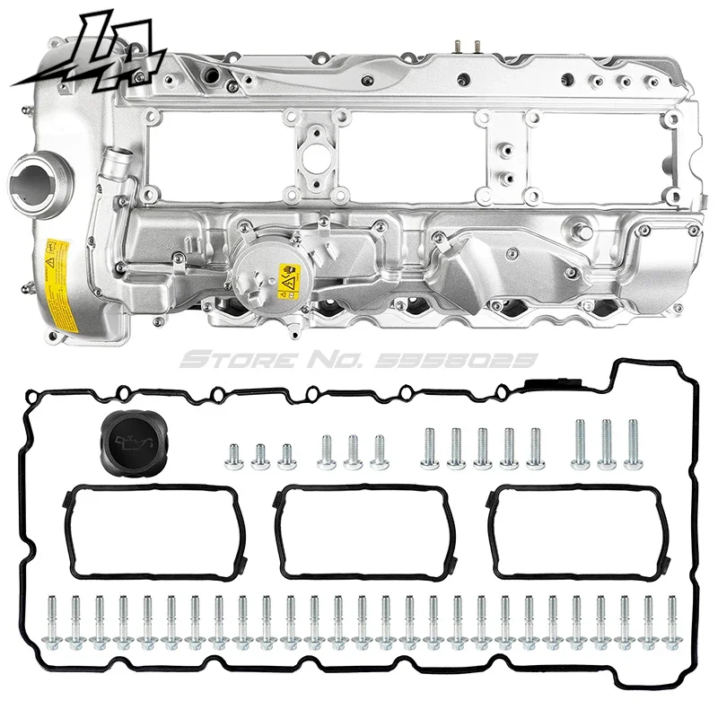 

Aluminum Valve Cover 111127570292 W/Gasket & Bolts for BMW 2010-2017 335i 535i 2011-2019 X5 X3 X6 2013-2015 740i 740Li 3.0L