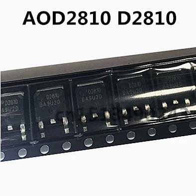 Original 5pcs/  AOD2810 D2810 46A80V TO252