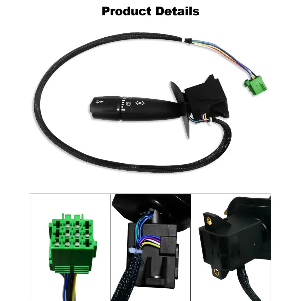 ABS Wiper Switch Controls Headlights Controls Windshield Washer Commercial Truck Maintenance For Kenworth for t800