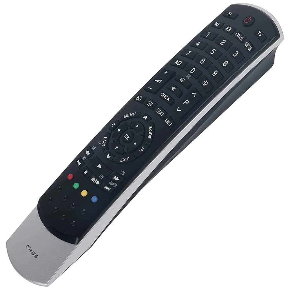 Mando a distancia de repuesto para Toshiba TV, CT-90388 para modelos 32RL838, 32RL838G, 32TL838, 32TL868, 40TL868G, 46TL838, 46TL838F, 46TL838G