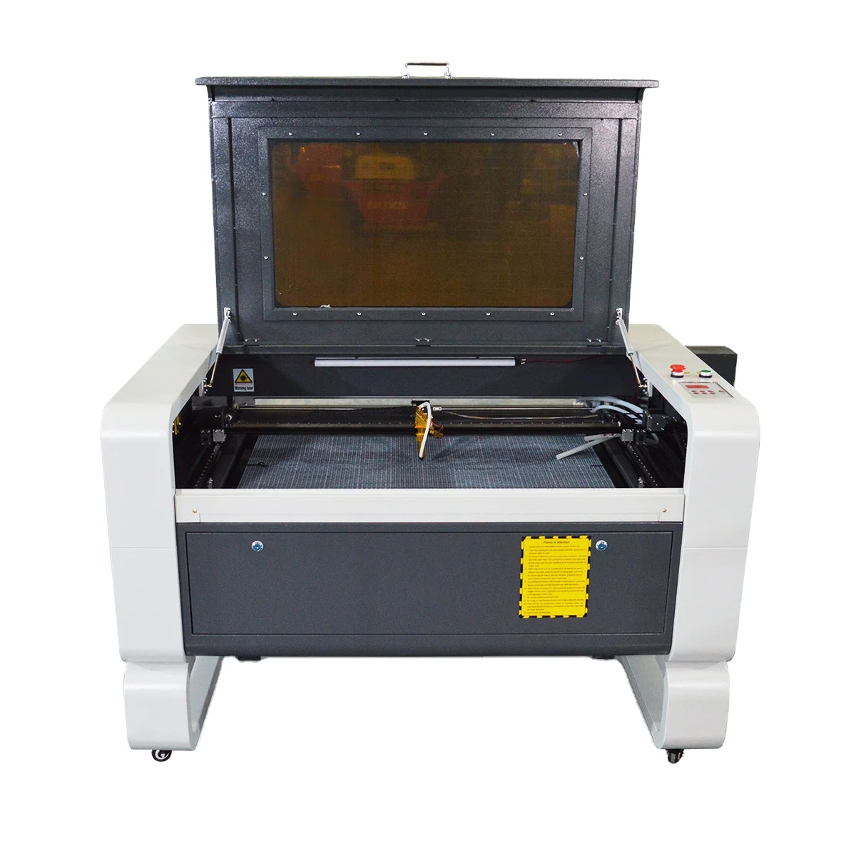 FSH 50w two color plates bamboo chinese hot selling   Co2 engraving cutting machine