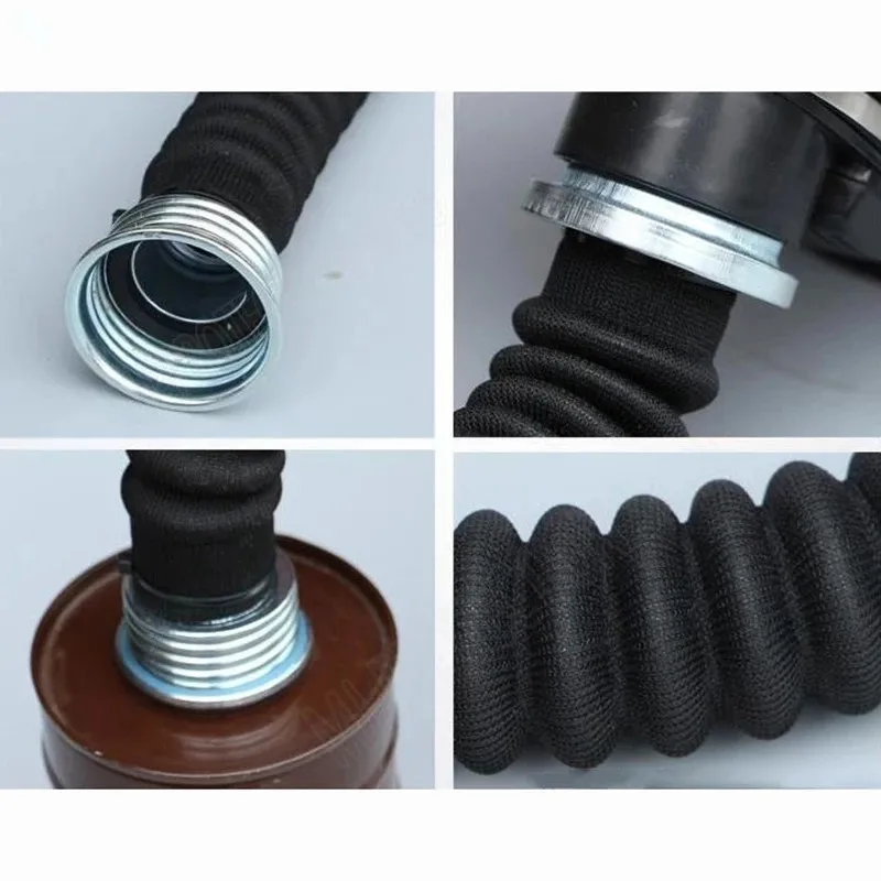 0.5M, 1M, 5M, 10M 40MM interface gas mask snorkel Wear resistant Anti-aging Gas mask and filter Connecting pipe