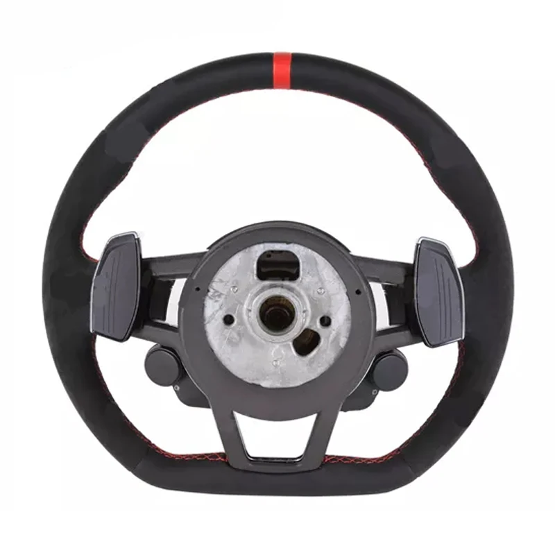 

Suitable for Audi RS3 RS4 RS5 RS6 RS7 R8 competitive racing modified LED carbon fiber car steering wheel