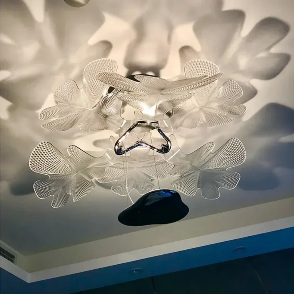 Lampadario a forma di petalo per soggiorno, camera da letto, ristorante di lusso, lampada a sospensione, decorazioni per la casa