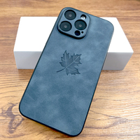 Luxury PU Leather Case For iPhone 16E 16 15 14 13 12 11 Pro Max With Maple Leaf Pattern 15Pro 14Pro 13Pro iPhone12 16Pro Cover