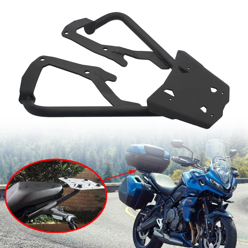 Fit For Tiger Sport 660 Tiger 660 Tiger660 2022-ON Motorcycle Accessories Thickened Luggage Rack Carbon Steel Rear Trunk Bracket