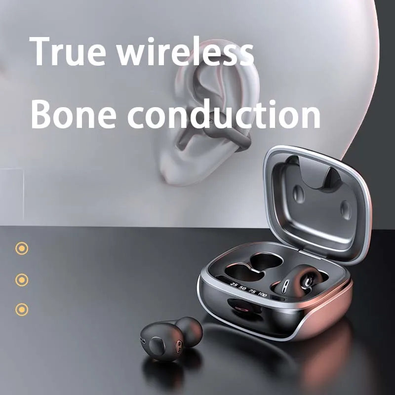 

JX80 wireless Bluetooth earphones do not fit into the ear clip. Huaqiangbei earphones have high noise reduction and low battery