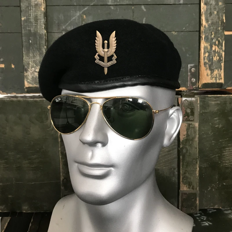 US Military Beret Army Soldier Group Hat Men Women Field Training Combat Tactical Caps  Uniform Accessories Woolen Hat Unisex