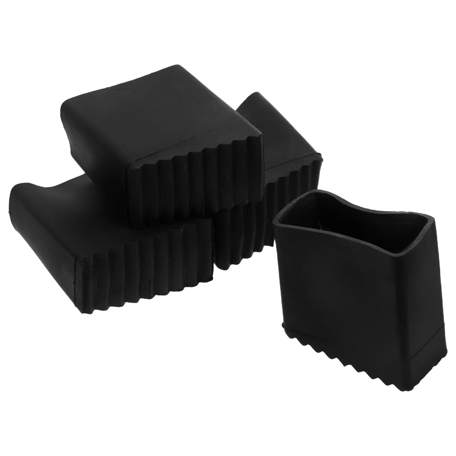 4 Pcs Ladder Mat Anti S Foot Stabilizer Rubber End Caps Leg Cushion Feet Replacement