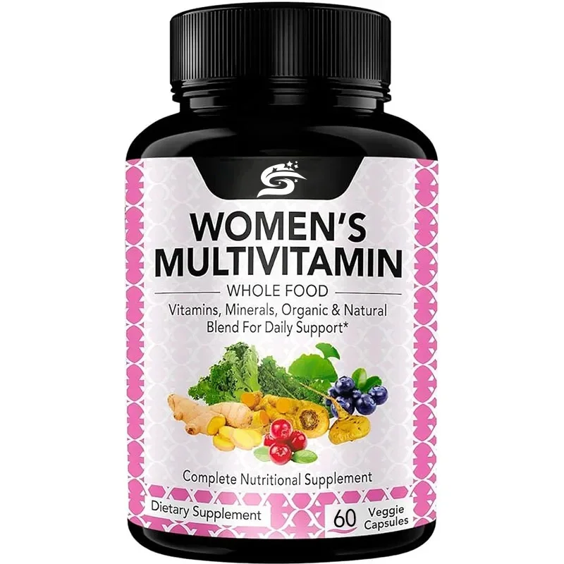 Las mujeres vegetativas consitan un complejo diario de más de 50 vitaminas, que incluyen jengibre, maca y varios complejos de vitamina B.