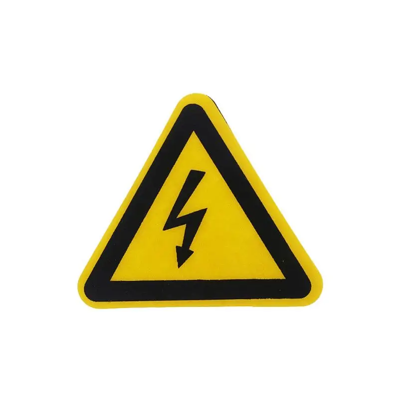 Indoor Outdoor Hazardous Danger Shock Hazard Electrical Safety Warning Sign Label Sticker Decal Adhesive 3 Sizes