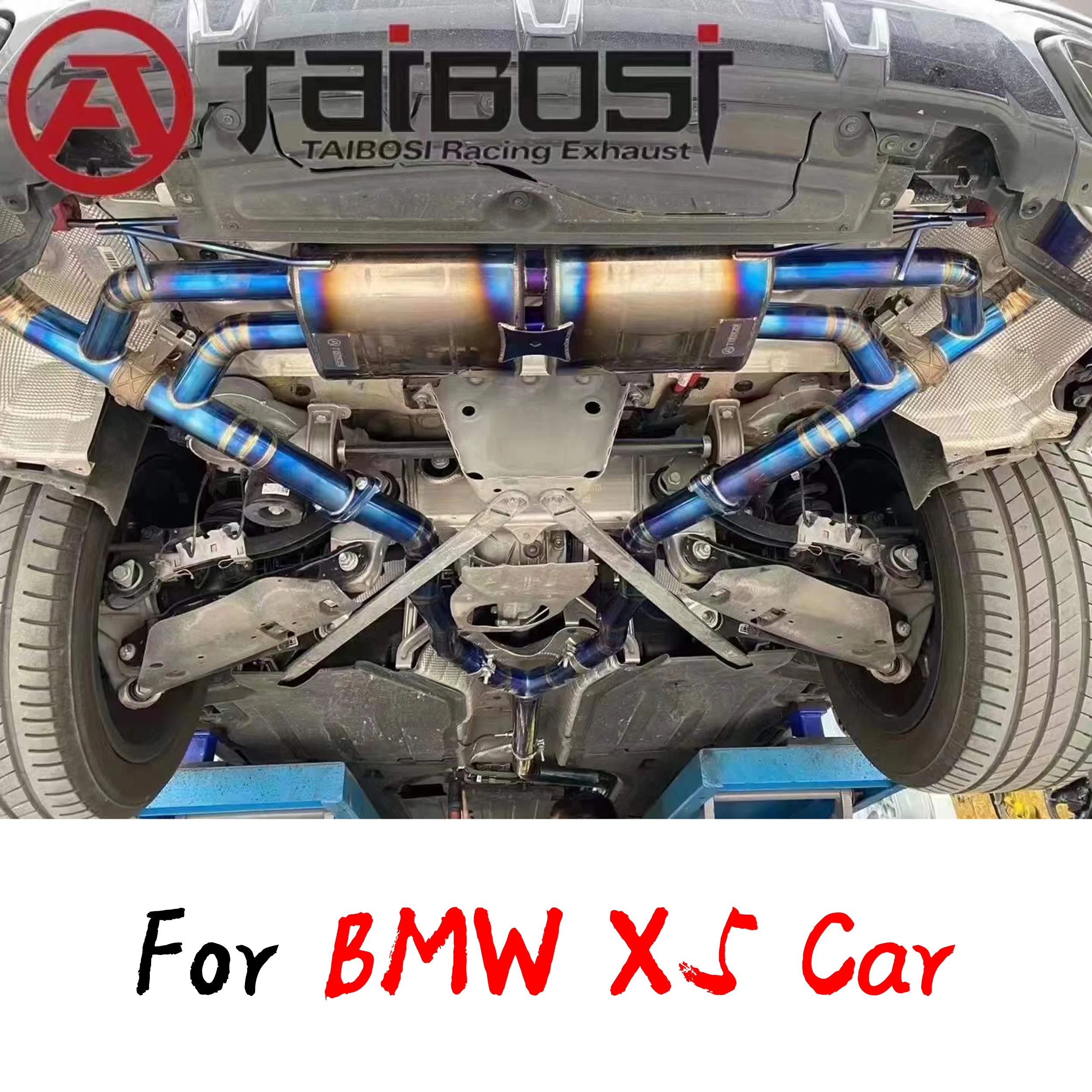 

Для BMW X5 Car E70 F15 G05 шасси 2,0 T 3,0 T Cat-Back выхлопная система труба Taibosi характеристики Электрический вакуум для детской самостоятельной сборки