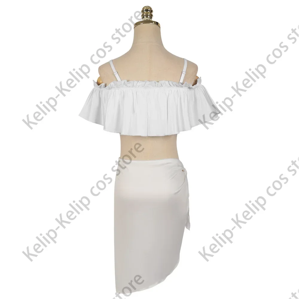 زي تنكري للنساء من Hoshino Ai-Anime ، ملابس سباحة ، تنورة ، بيكيني ، شعر مستعار ، جميل ، بدلة حفلة كرنفال ، صيف ، جميل ، OSHI NO KO