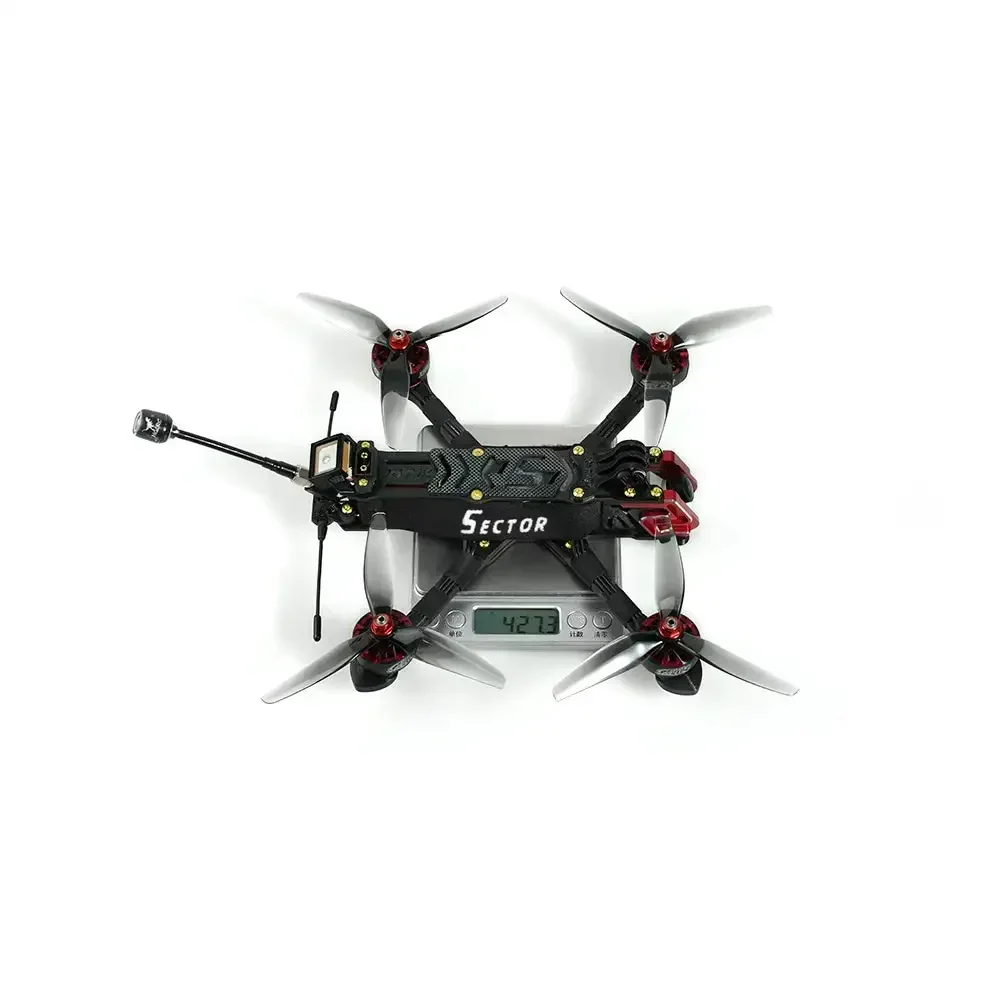 

Limited Clearance HGLRC Sector X5 HD 5inch FPV Freestyle Drone Quadcopter with Caddx Polar Vista HD