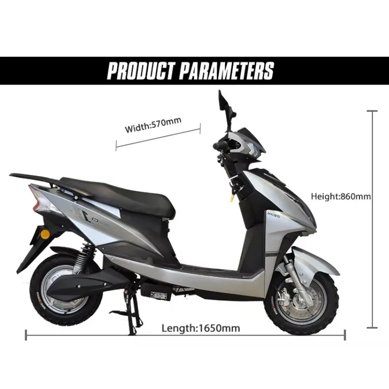 Zuimi 2025 Latest Model Eec Certificate Electric Bike Electric Motorcycle Ride Multiple People