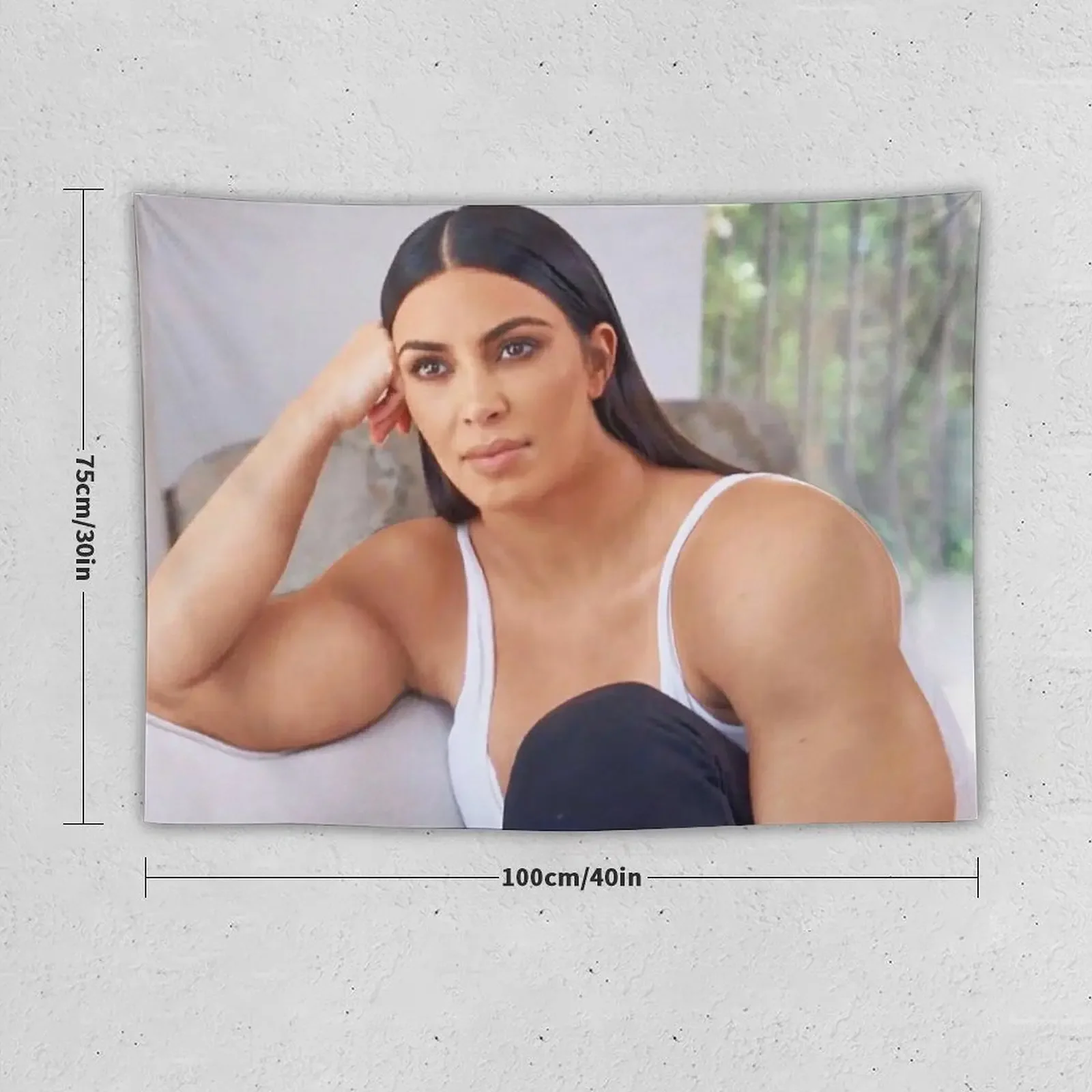 Buff Kim K Meme Tapestry Bedroom Decoration Room Aesthetic Tapestry