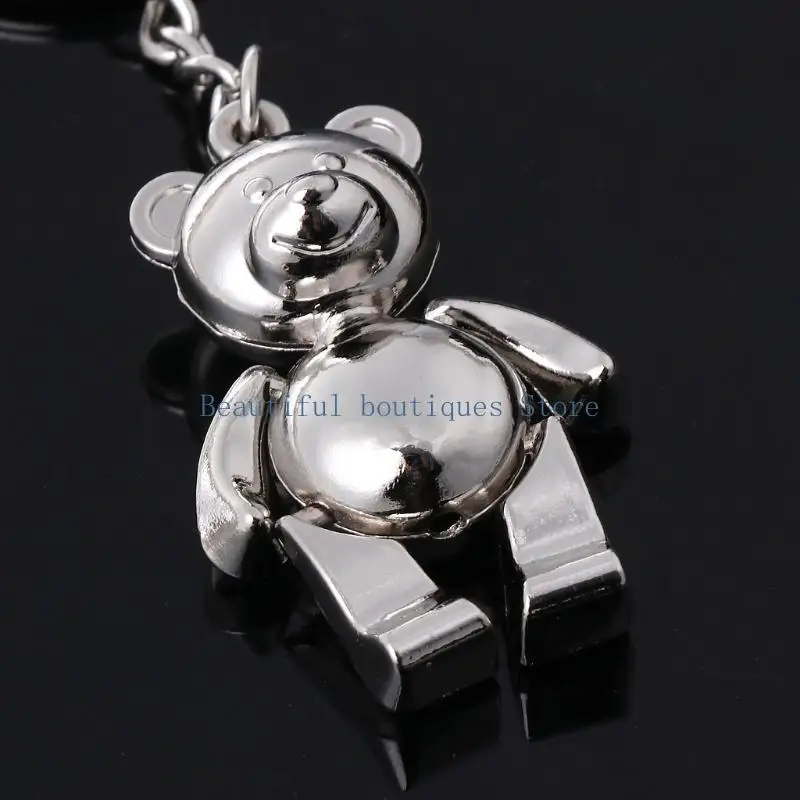 u4lf Animal Keyring Movable Bear Keychain keychain Handant Handbag Charm