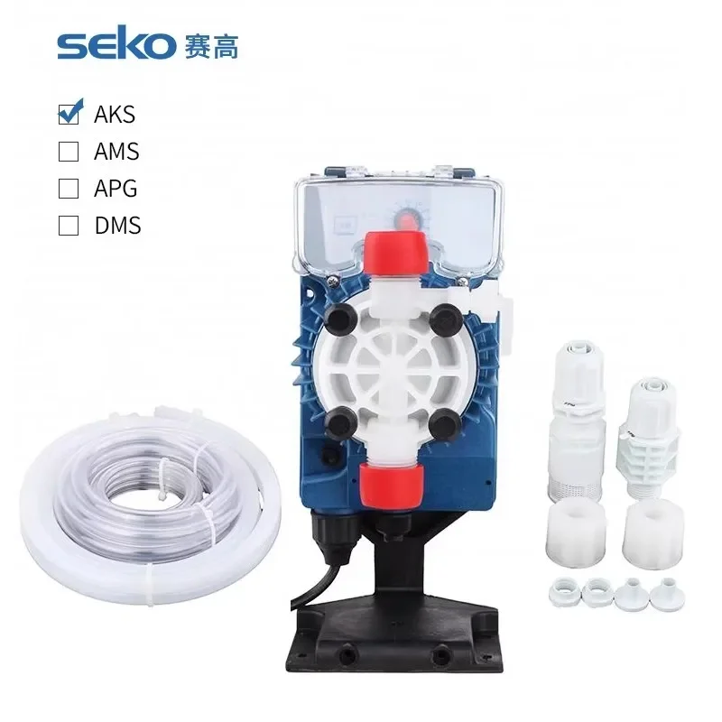 Adjustable Dosing Pump For Saiko AKS603 800 803 Acid Alkali Corrosion Resistant Metering Pump Sewage Treatment Plant