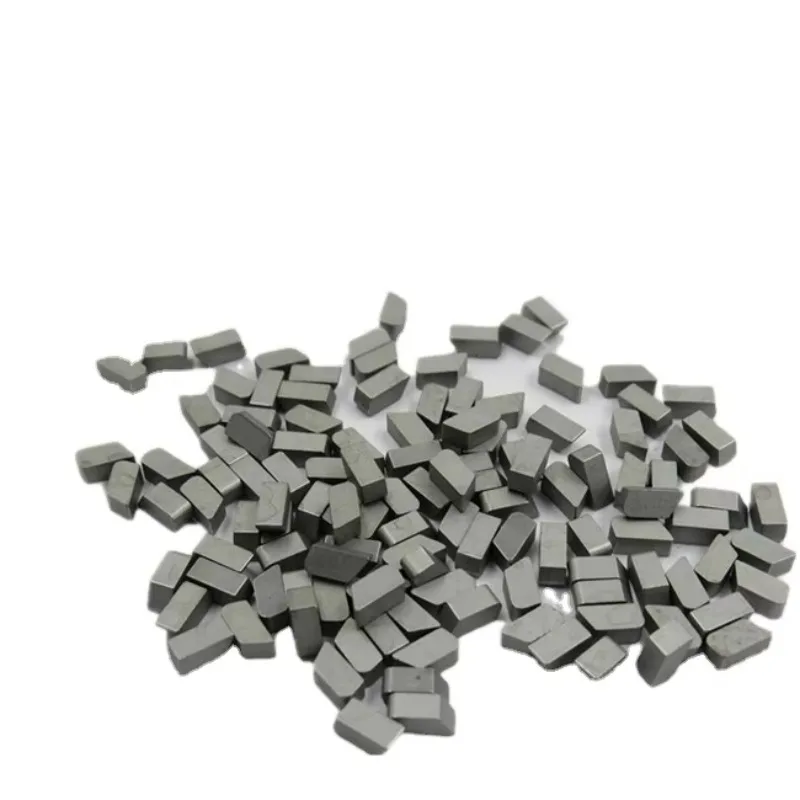 Sold in 1 kg YG6 Cemented Carbide  Brazed Carbide Tips K20 Saw Tip Alloy insert