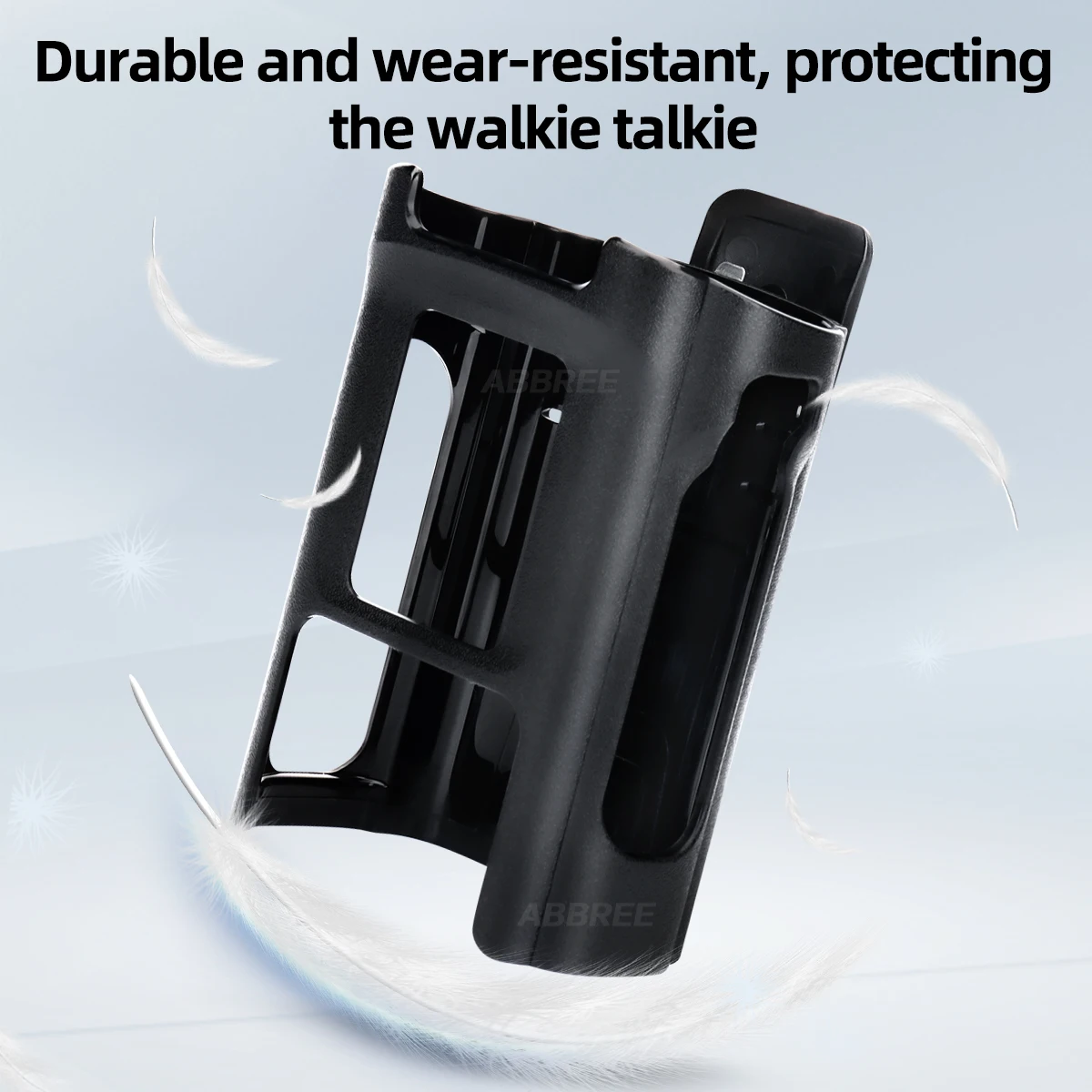 Baofeng Original UV-32 DM-32 Walkie Talkie cinturón Clip Hoster funda UV32 cinturón funda soporte para cinturón para DM32 Radioaficionado bidireccional