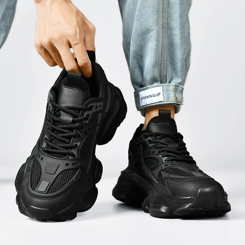 

Мужская обувь, крутые кроссовки на платформе для бега, мужские модные хорошие уличные спортивные прогулочные кроссовки для мужчин, высокое качество