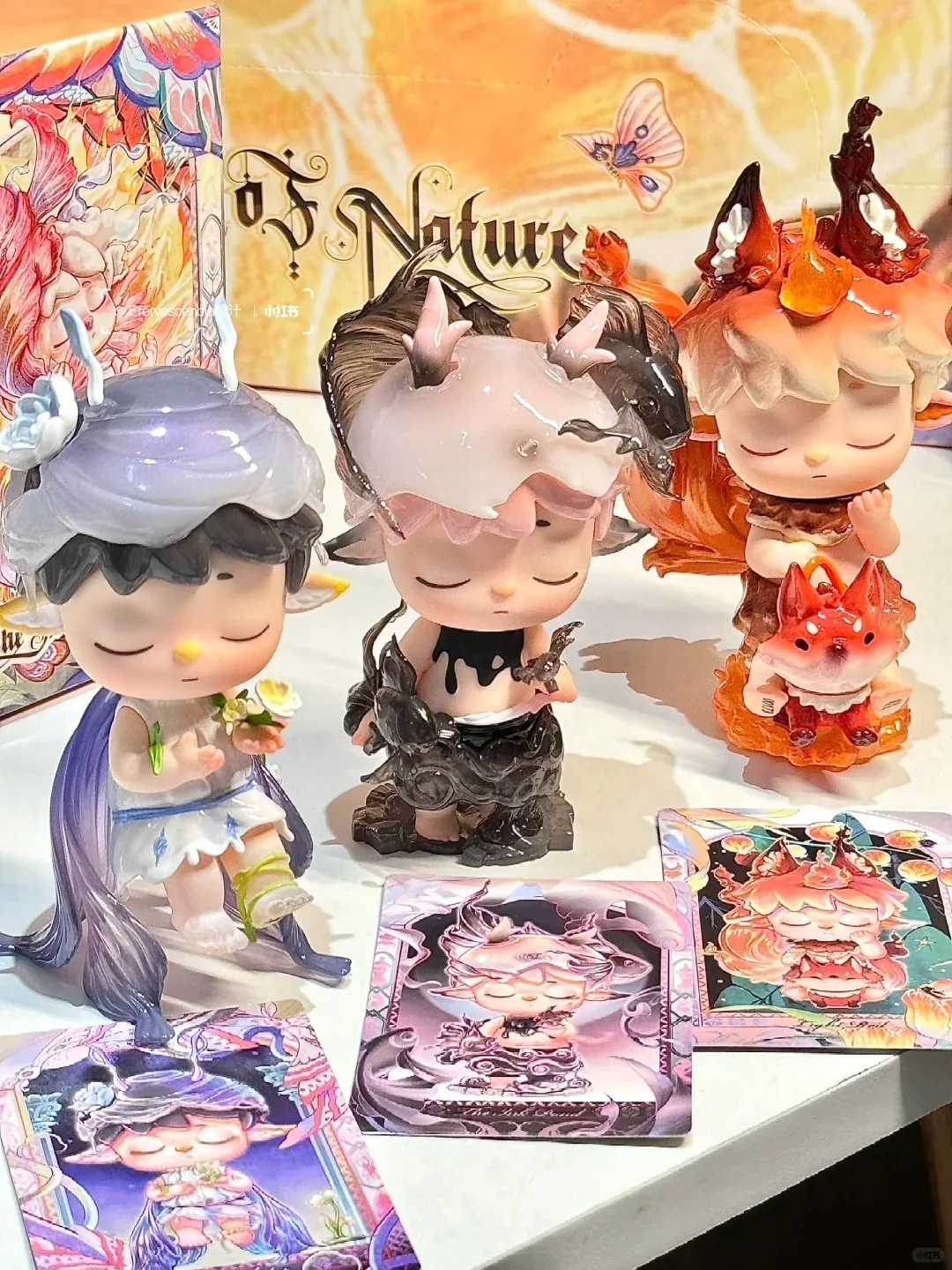 Heyone Mimi Natural Poetry Series Blind Box Toys Mimi Figure Doll Mystery Box Model Toys Decoration Girls Surprise toy Gift