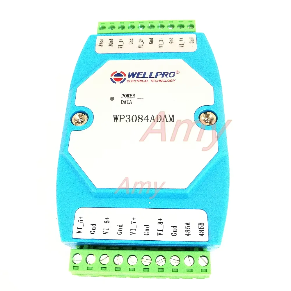 0-10V analog input module voltage acquisition module RS485 MODBUS communication