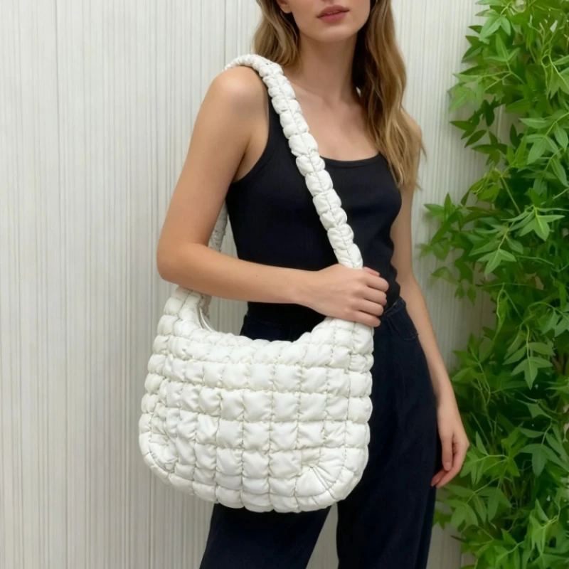 

Новая сумка-облако осень/зима 202, складная, большая вместимость, многофункциональная сумка-пузырь, сумка для пельменей, сумка через плечо для пригородных поездок