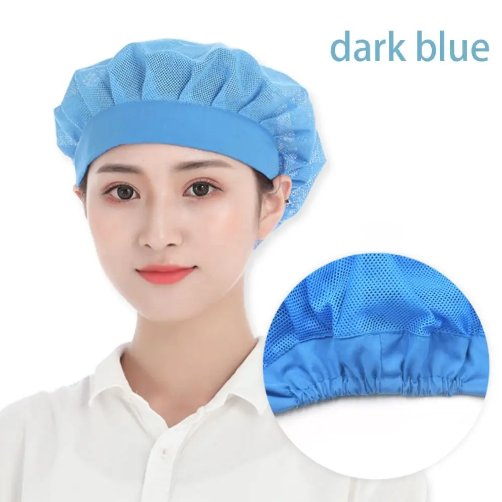 Chic Food Service Chef Cap Hair Nets Work Headband Nets Work Wear Bundled Hair Cooking Hygienic Cap Catering
