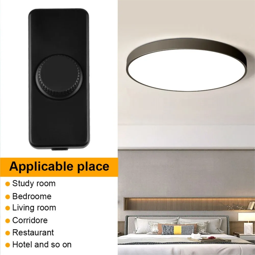 Dimmer Switch Inline LED Built-in Rotary ON/OFF And Knob Control Dimmer For Dimmable 3-100W LED/Incandescent/Halogen Bulbs