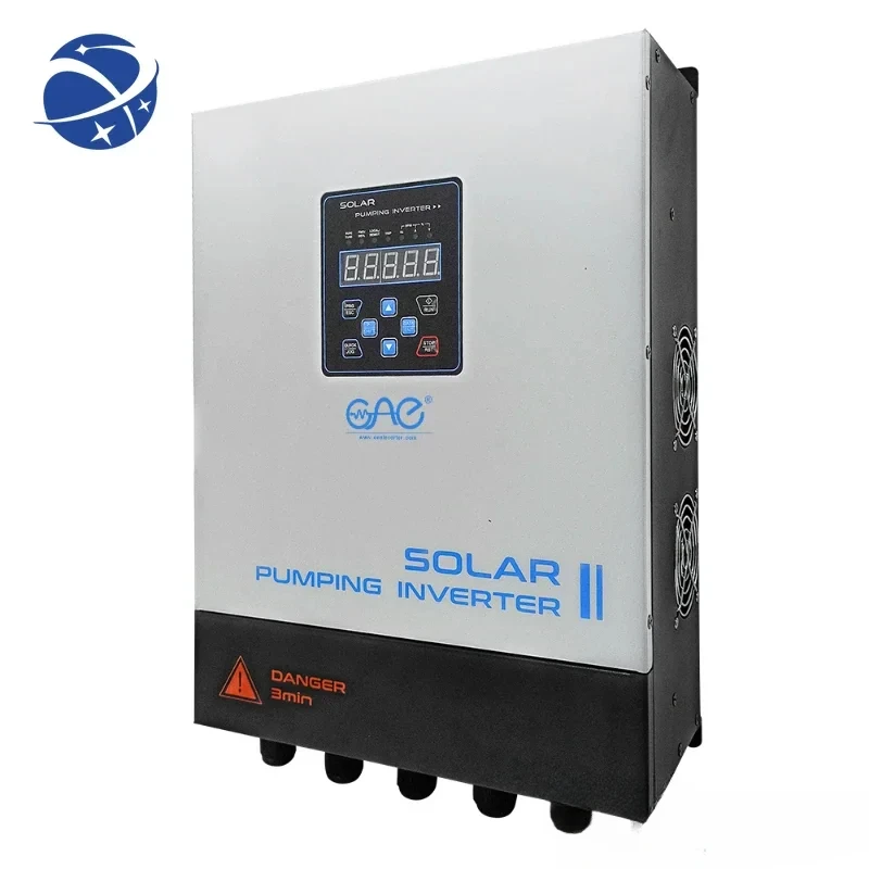 YYHC solar pumping system 3.5kw 4kw 5kw 7.5kw 10kw 11kw solar water pump controller inverters for agricultural irrigation system