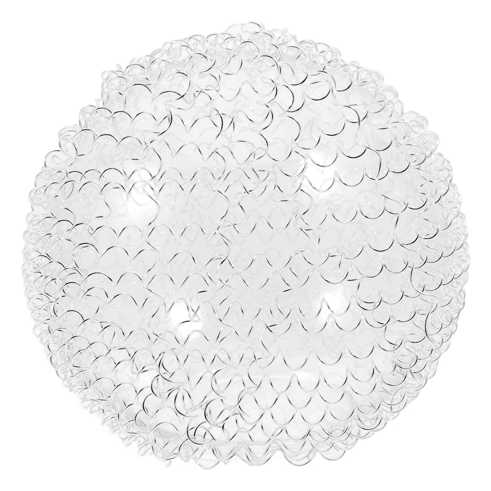 

Globe Glass Lamp Shade Decorative Aluminum Wire Replacement Cover for Chandelier Pendant Lights Indoor Light Fixture Shade