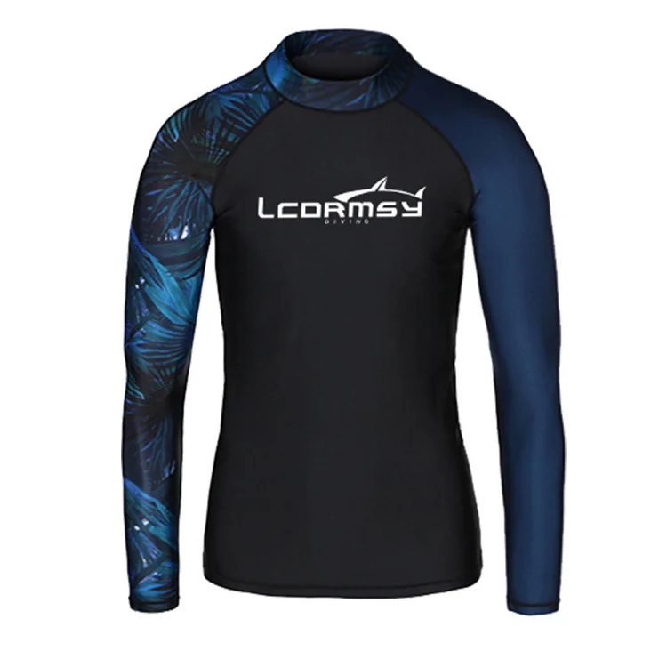 For Men Sun-proof Surfing wetsuits jellyfish suit Beach swimwear Long-sleeved Snorkeling Wetsuit Diving suit