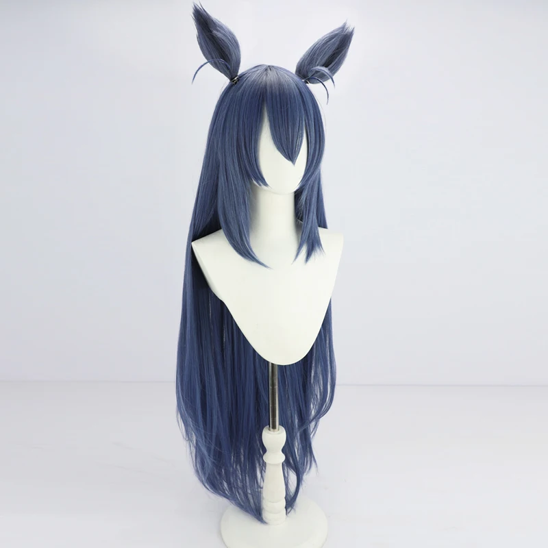 Uma Musume Pretty Derby Hishi Amazon Cosplay peluca orejas cola disfraz de fiesta de Halloween Prop pelo sintético fibra resistente al calor
