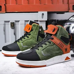 Stivali da moto traspiranti estivi da uomo Sneakers in pelle microfibra stivali da avventura scarpe da moto antiscivolo