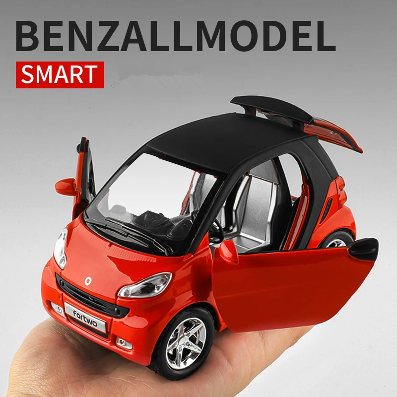 1:32 Simulation Car Smart Alloy Car Model Diecast Metal Toy Vehicles Mini Car Model Sound and Light Collection Toy Gift