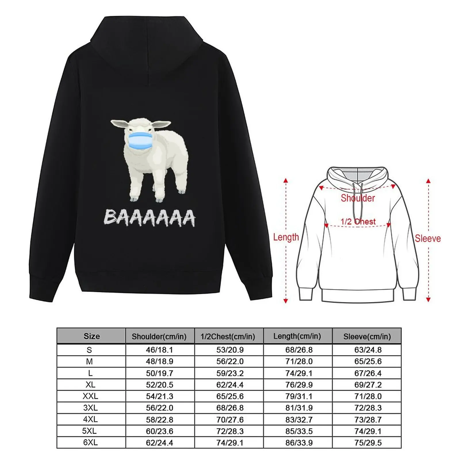 الأغنام أو الأغنام قناع مضاد للقناع أو قناع هوديي الرجال ارتداء الرجال قميص العرق ملابس الخريف الكورية مقنعين قميص رياضية #4