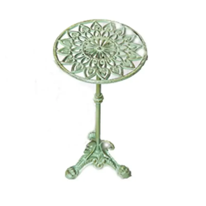 Cast iron column flower stand circular storage balcony indoor and outdoor lift villa trade succulent courtyard decoration garden
