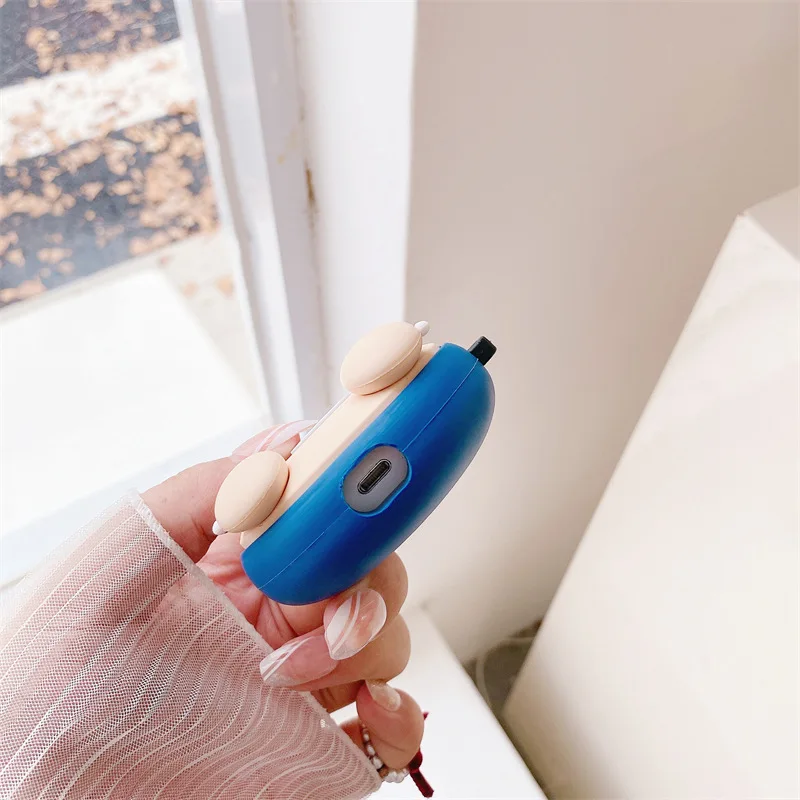 Cute Cartoon Sprite Ball Case for AirPods Pro2 Airpod Pro 1 2 3 Bluetooth Earbuds Charging Box Protective Earphone Case Cover