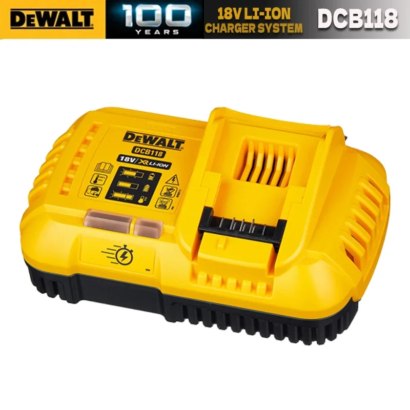 DEWALT DCB118 Lithium-Ion Electric Drill Battery Charger 220V Lithium Charger Cordless Drill Charger