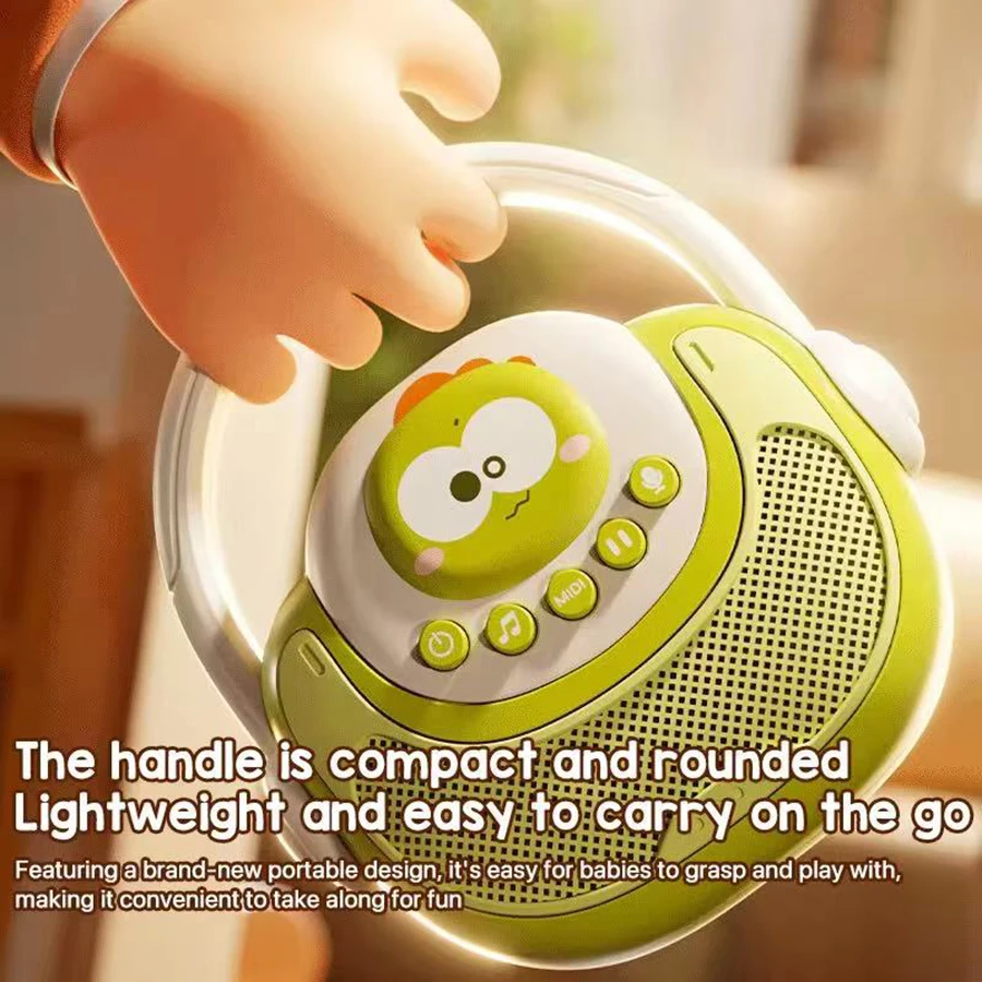 1 قطعة-لعبة كاريوكي لاسلكية للأطفال قابلة للتسجيل توصيل الهاتف آلة الغناء البلاستيك الموسيقى آلة الكاريوكي الترفيه #3