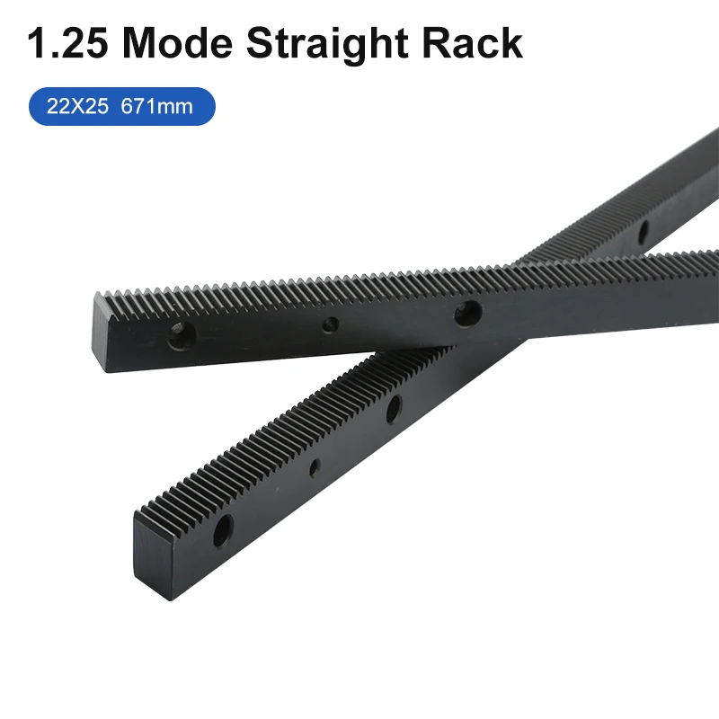 

1.25Mod Rack-And-Pinion 22X25 671mm Precision CNC Rack-And-Pinion Pinion Is Used For CNC Router Engraving Machine Tools