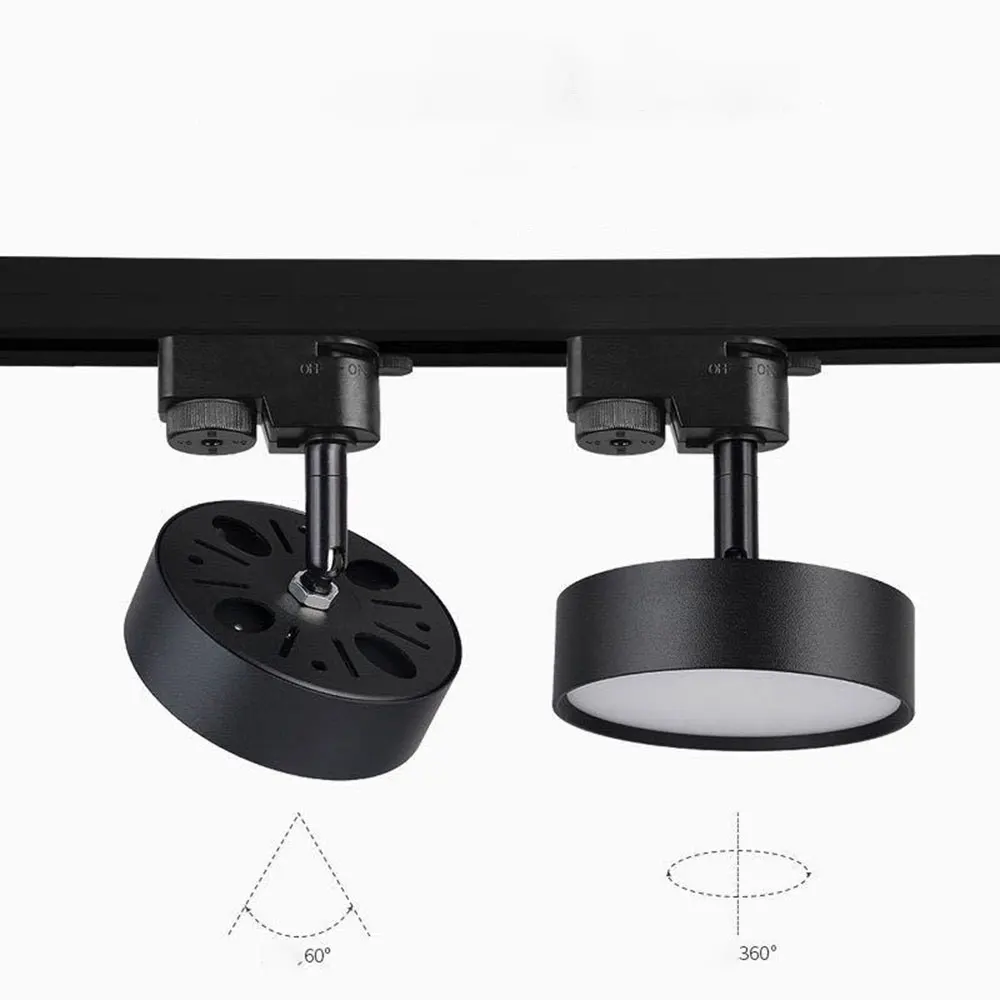 9W 12W 18W Ceiling Light 220V Interior Track Light Foldable Railspot Lighting For Decoration Living Bedroom Hallway