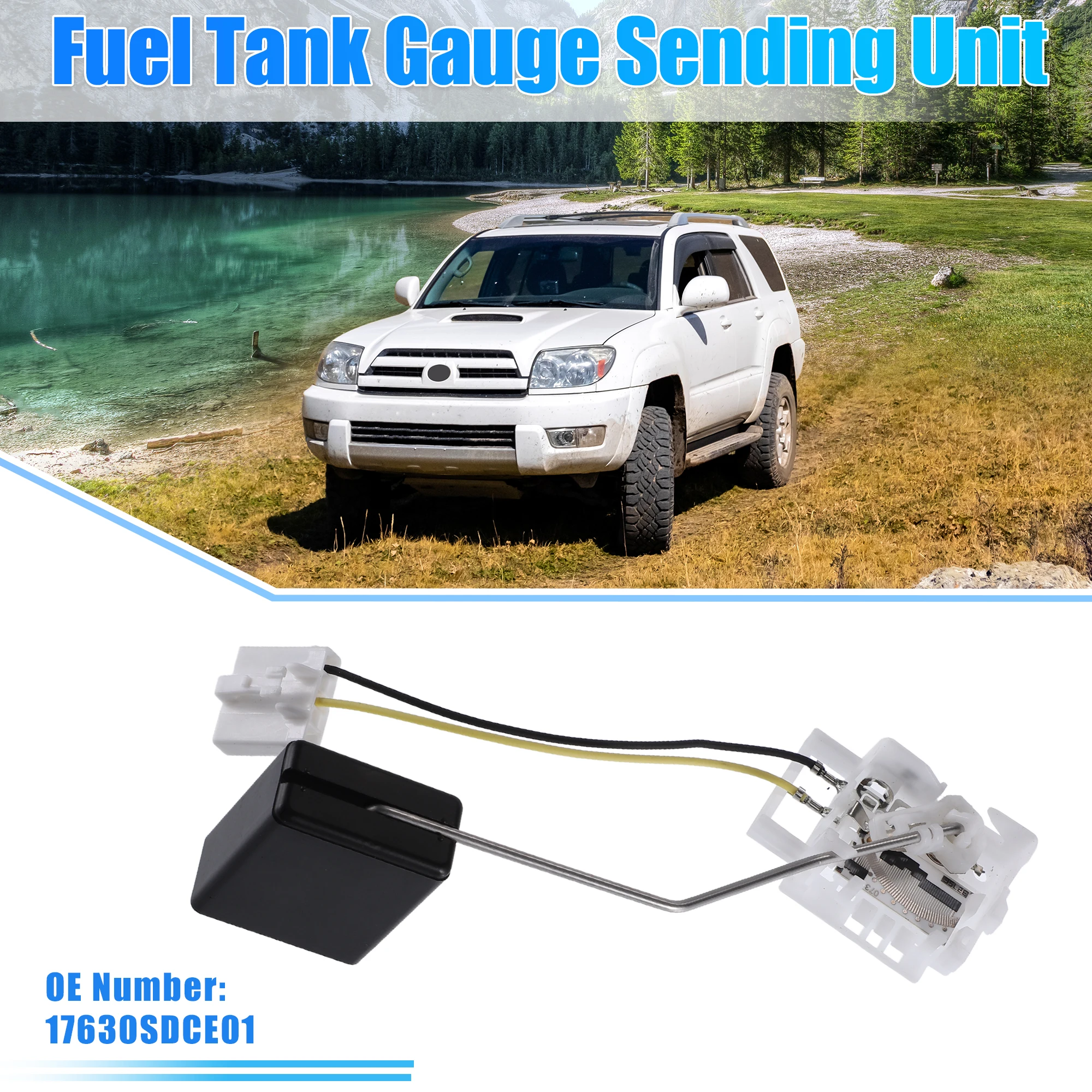 

UXCELL No.17630SDCE01 Fuel Tank Float Gauge Sending Unit for Honda Accord 2003-2007