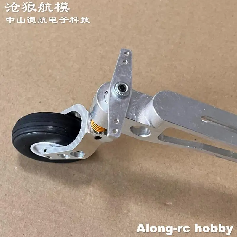75mm 82mm 100mm Aluminum Alloy  Tail Landing Gear For  5-20 kg  Gas Aircraft Jet RC Plane RC Airplane DIY Big Model Spare Parts