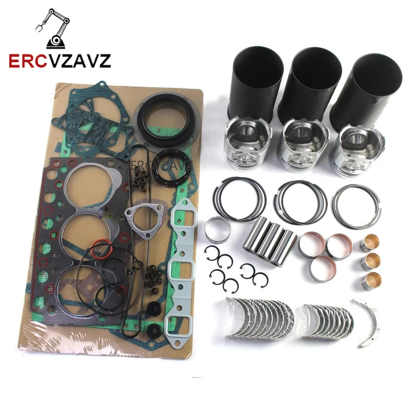 

Engine Overhaul Rebuild Kit For Komatsu 3D95 3D95S 3D95S-W-1 PC50UU-1 Yanmar Excavator Forklift Repair Parts