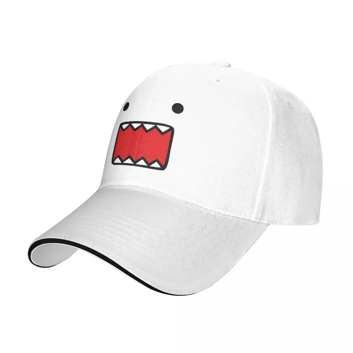 Domo-Kun Baseball Caps Fashion Domo Kun Doll Face Sandwich Caps Men Women Adjustable Sun Hat Outdoor