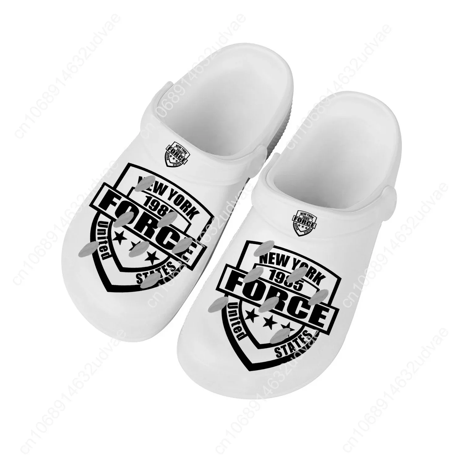 

New York Force 1985 United States Sandals Men Women Teenager Fashion Water Shoes Breathable Comfort Beach Custom Slippers